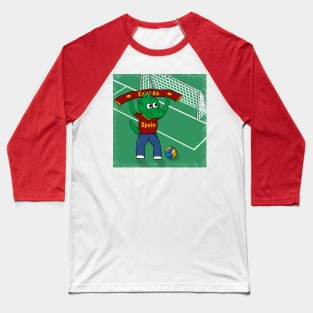 Dino Spain Football Fan Baseball T-Shirt